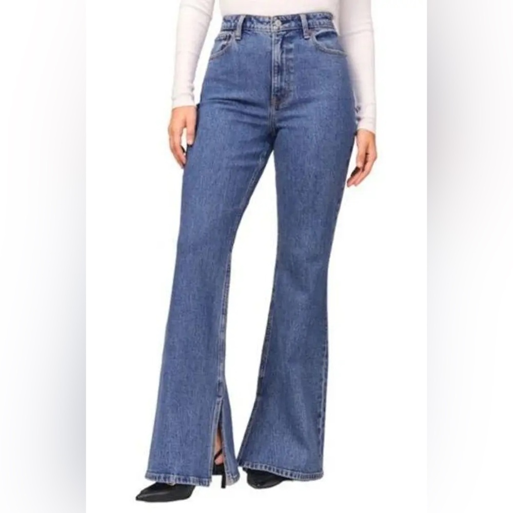 Abercrombie & Fitch Blue Flare Jeans